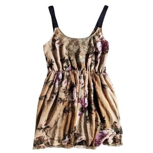 Urban Outfitters Staring at Stars floral lacy mini dress Medium NWT